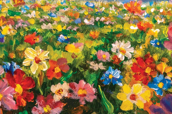 Wildflowers: Summer Flowers by Valery Rybakow