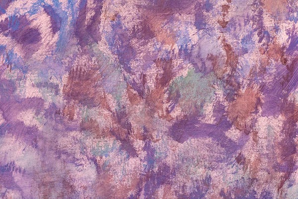 Valery Rybakow: Pink And Violet Abstract by Valery Rybakow