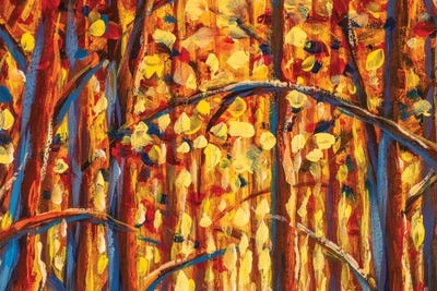 Gold Autumn Forest by Valery Rybakow canvas print