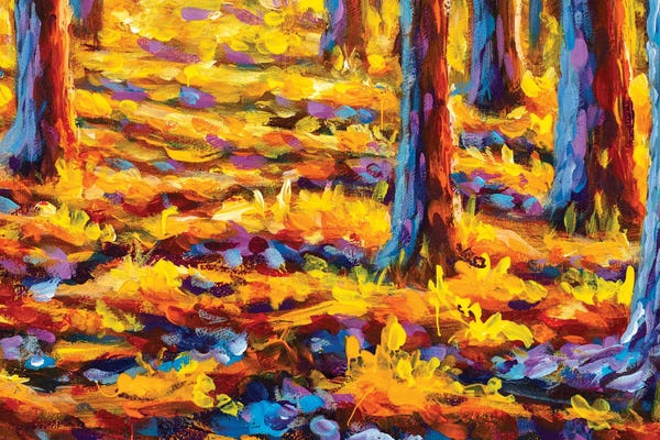 Valery Rybakow: Gold Autumn by Valery Rybakow