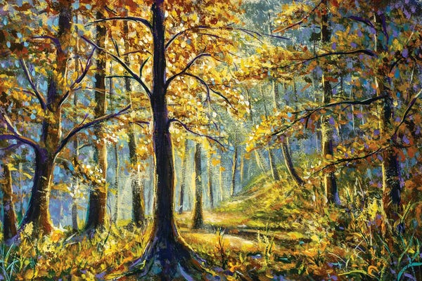 Valery Rybakow: Sunny Forest by Valery Rybakow