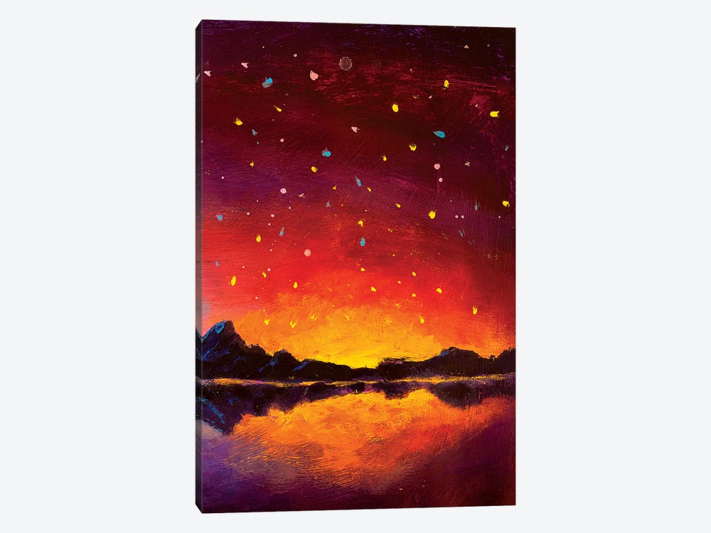 Beautiful Sunset In Mountains by Valery Rybakow 1-piece Canvas Wall Art