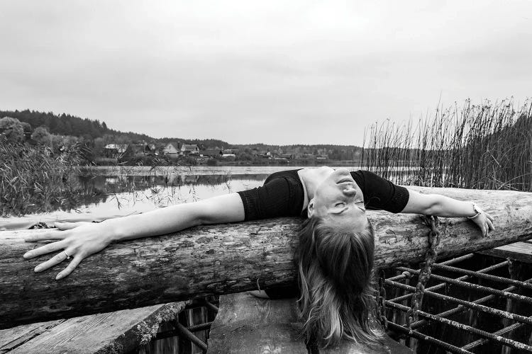 Calm And Relaxation On River