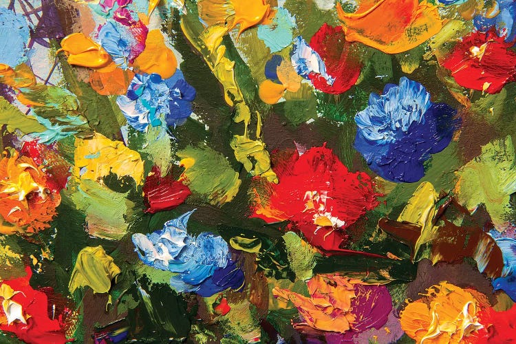 Impressionism Flowers by Valery Rybakow wall art