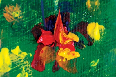 Large Big Strokes Of Oil And Palette Knife by Valery Rybakow canvas print