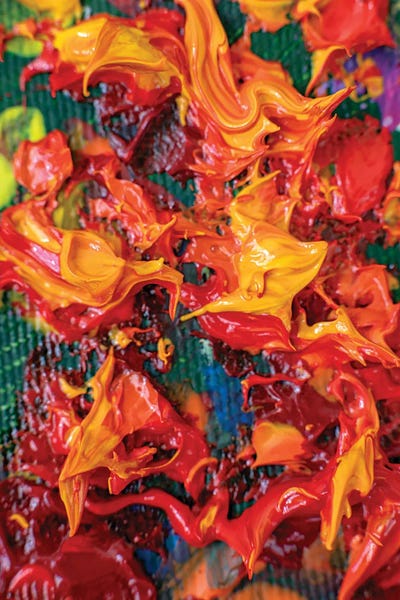 Valery Rybakow: Multicolored Bright Abstract Art by Valery Rybakow