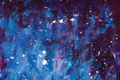 Blue Universe by Valery Rybakow canvas print