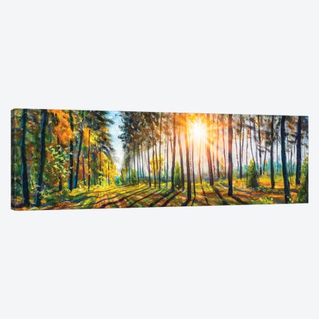 Gorgeous Spring Forest Landscape Canvas Print #VRY580} by Valery Rybakow Canvas Print