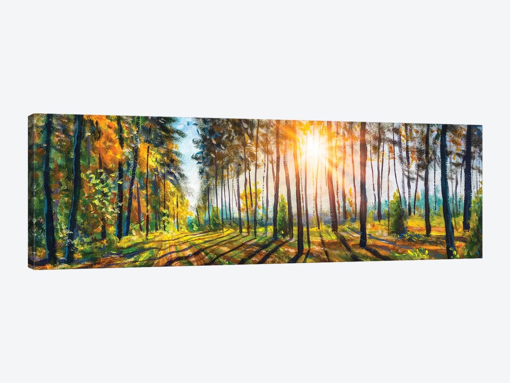 Gorgeous Spring Forest Landscape by Valery Rybakow 1-piece Canvas Art