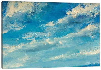 Love Clouds Canvas Art Print - Valery Rybakow