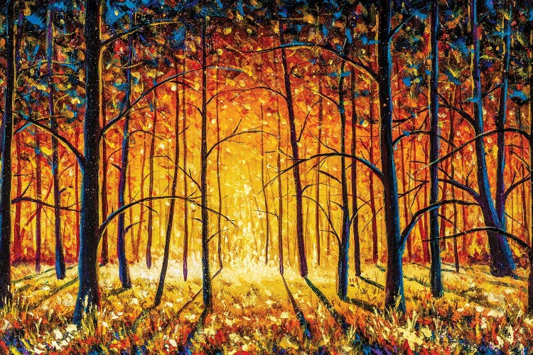 Orange Autumn Alley