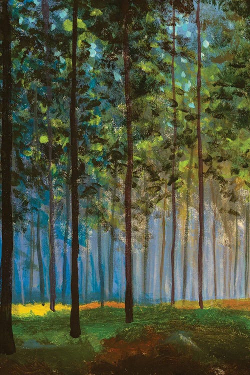 Spring Forest Landscape by Valery Rybakow wall art