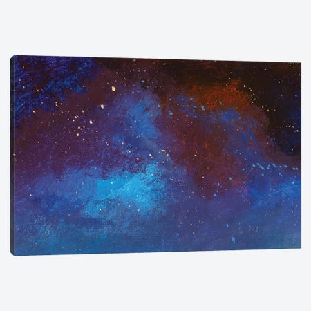 Starry Skies Canvas Print #VRY613} by Valery Rybakow Art Print