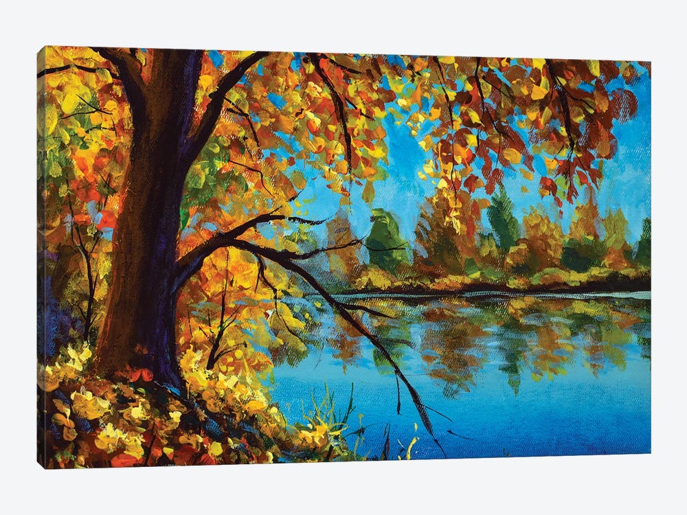 The River's Bank Canvas Art by Valery