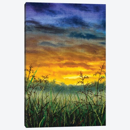Summer Meadow Canvas Print #VRY647} by Valery Rybakow Canvas Print