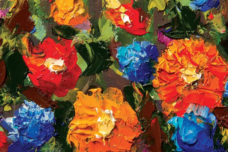 Big Flowers by Valery Rybakow wall art