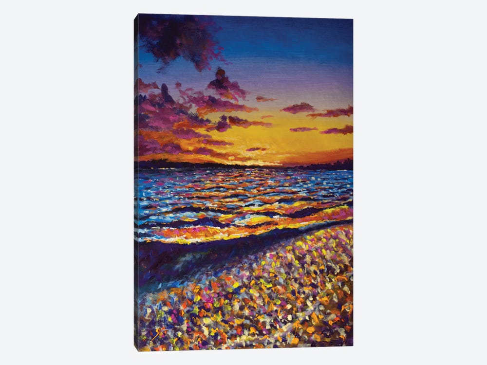 Beautiful Sunset Over Sea by Valery Rybakow 1-piece Canvas Art Print