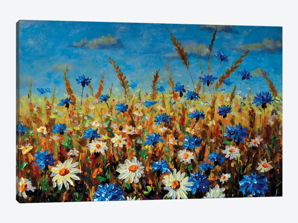 Beautiful Blooming Field Art by Valery Rybakow 1-piece Art Print
