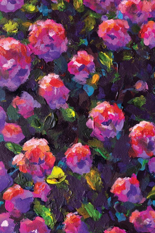 Red Peony Flowers In Green Leaves Art by Valery Rybakow wall art