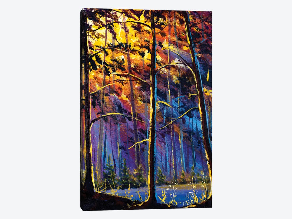 Bright Sunny Forest by Valery Rybakow 1-piece Canvas Print
