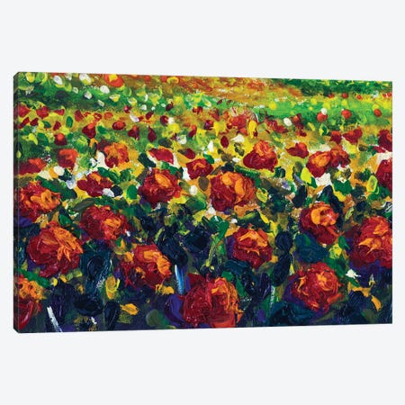 Claude Monet Impressionism Flower Landscape Canvas Print #VRY784} by Valery Rybakow Canvas Art