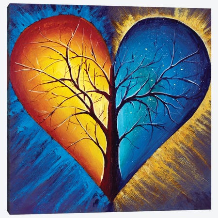 Heart And Soul Canvas Print #VRY826} by Valery Rybakow Canvas Print