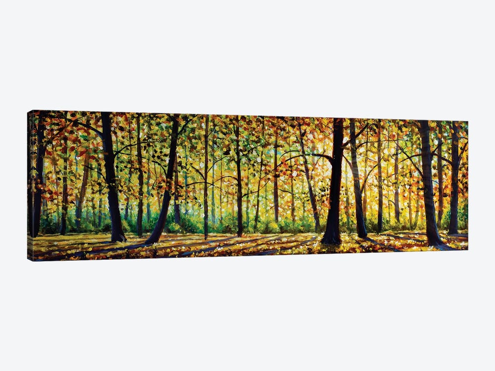 Autumn Forest Landscape by Valery Rybakow 1-piece Canvas Wall Art