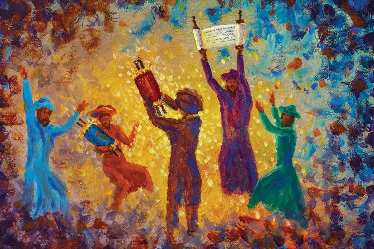Simchat Torah by Valery Rybakow wall art