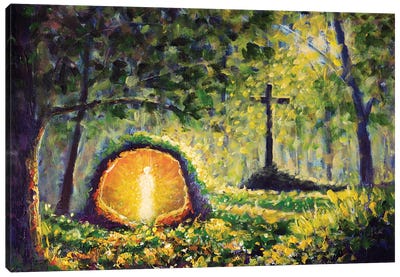 Easter, Celebration Of The Resurrection Of Christ Canvas Art Print - Easter Art
