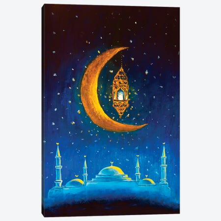 Ramadan Kareem Art Canvas Print #VRY913} by Valery Rybakow Canvas Art