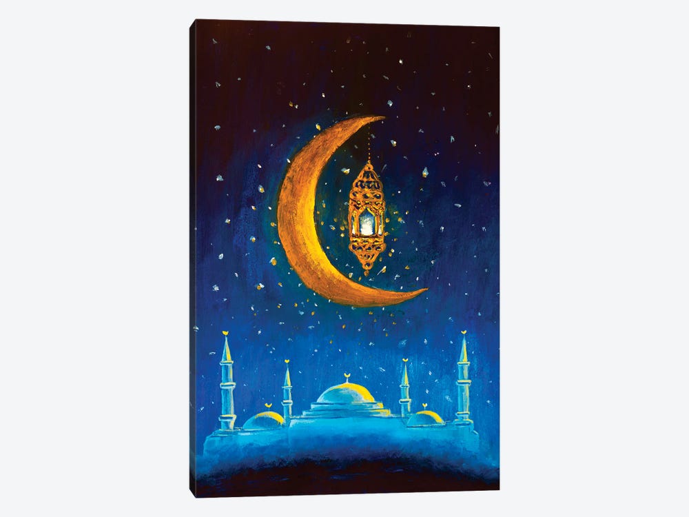 Ramadan Kareem Art by Valery Rybakow 1-piece Canvas Wall Art