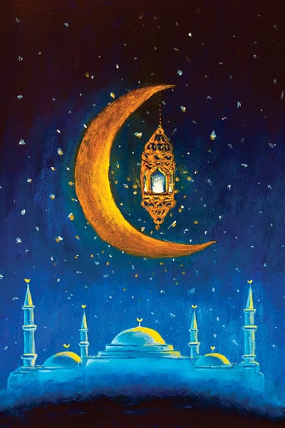 Middle Eastern Culture: Ramadan Kareem Art by Valery Rybakow