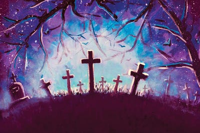 All Souls Day I by Valery Rybakow canvas print