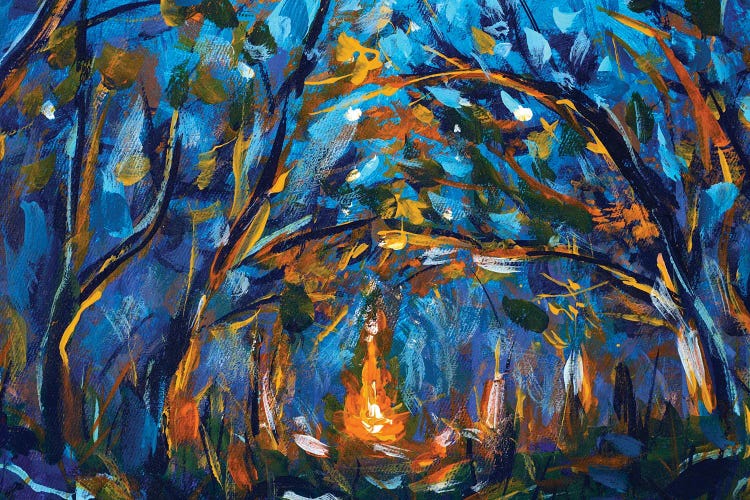 Tu Bishvat I by Valery Rybakow wall art