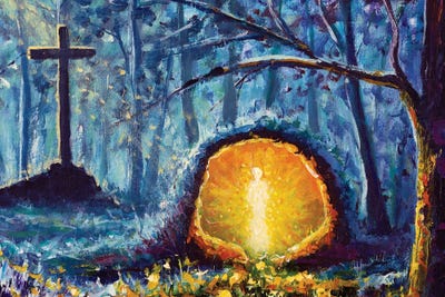 Easter, Celebration Of The Resurrection Of Christ by Valery Rybakow metal wall art