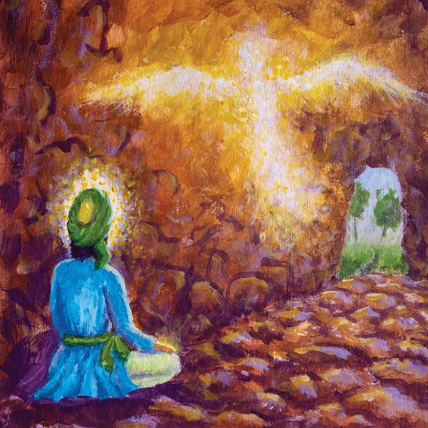 Middle Eastern Décor: Revelation Of The Coran to Muhammad Arab by Valery Rybakow