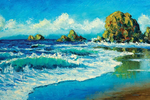 Valery Rybakow: Summer In Sea by Valery Rybakow