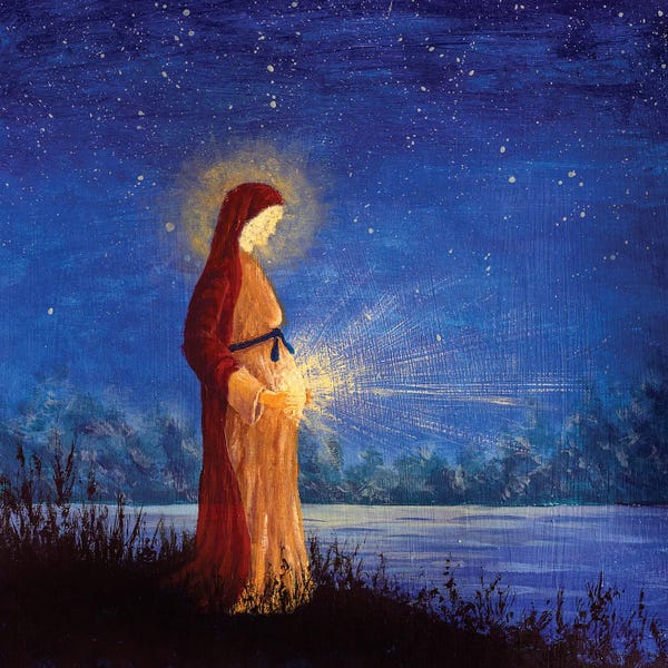Valery Rybakow: Light From The Belly Of The Pregnant Mother Of The Prophet Muhammad by Valery Rybakow