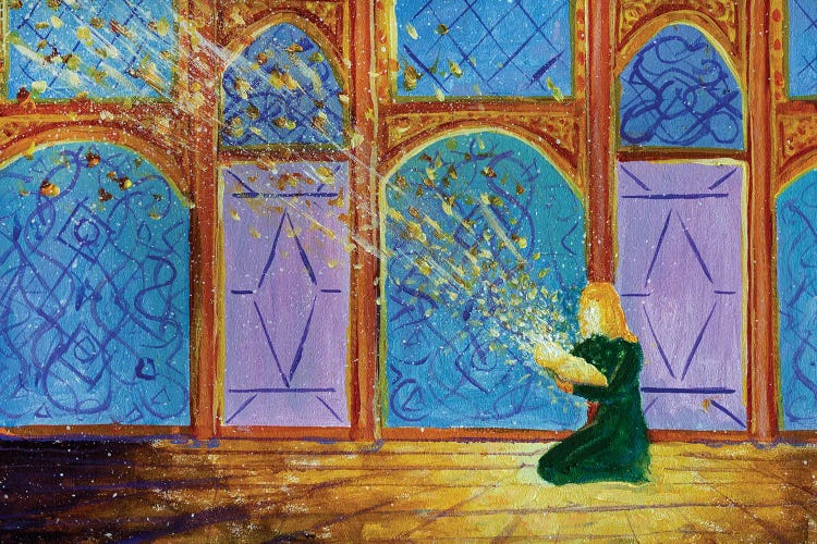 Birth Of A Prophet Religious Arabic by Valery Rybakow wall art