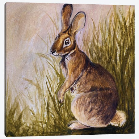 Water Rabbit, Chinese New Year 2023 Canvas Print #VRY953} by Valery Rybakow Canvas Artwork