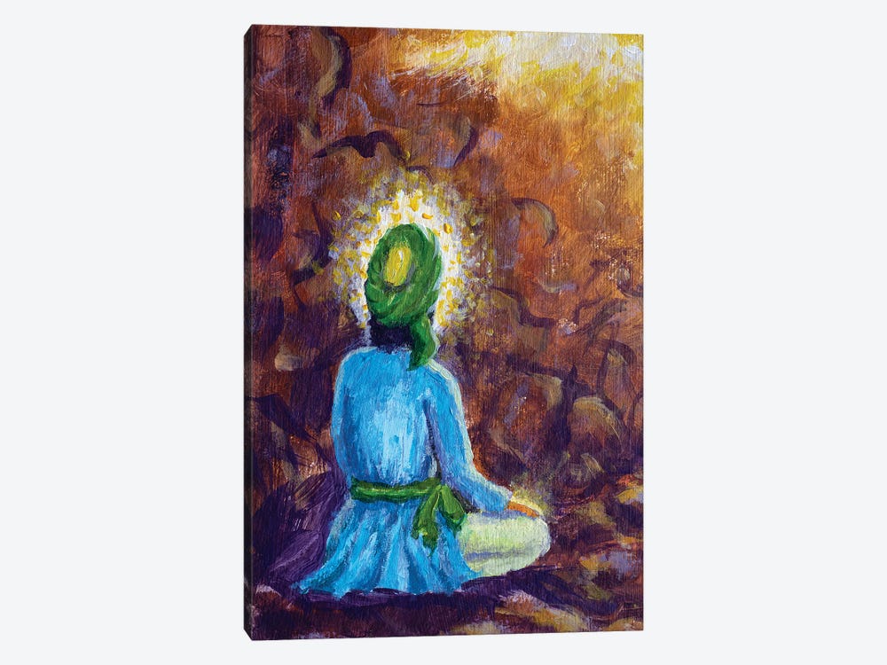 Meditating Muslim Arab by Valery Rybakow 1-piece Canvas Artwork