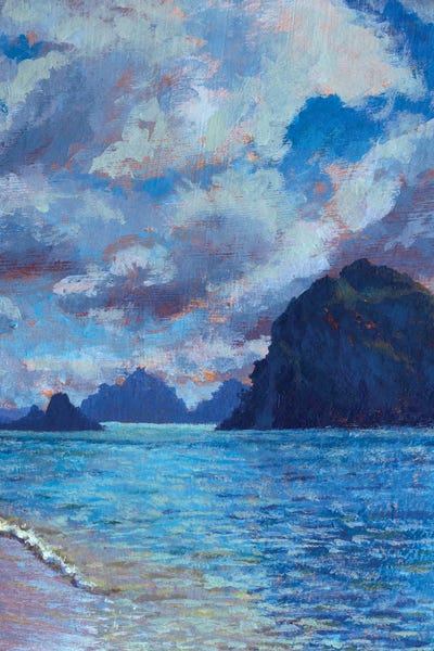 Valery Rybakow: Beautiful Tropical Islands In The Ocean by Valery Rybakow