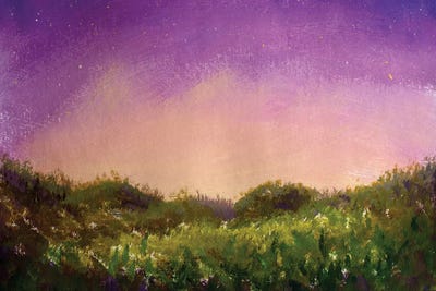 Fantasy Magic Beautiful Fairytale Landscape by Valery Rybakow canvas print