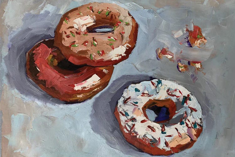 Donuts by Vita Schagen wall art