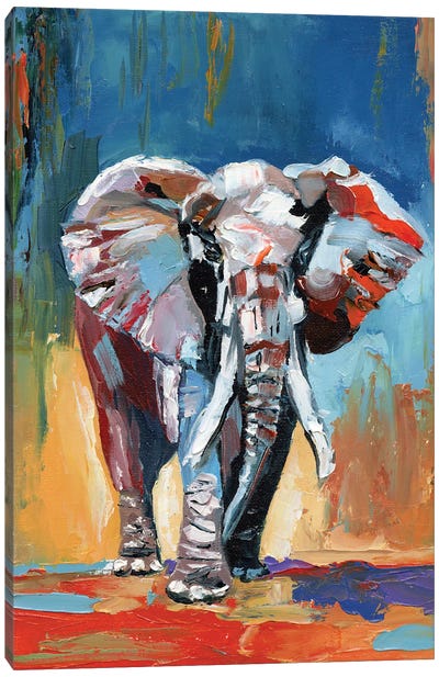 Elephant Canvas Art Print - Vita Schagen