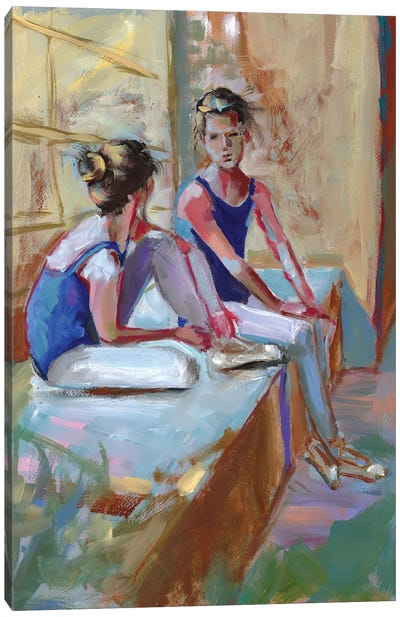 Future Ballet Stars Canvas Art Print - Vita Schagen