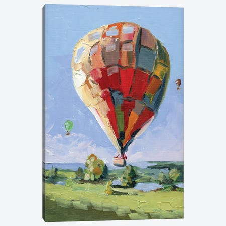 Hot Air Balloon Canvas Print #VSC22} by Vita Schagen Canvas Print