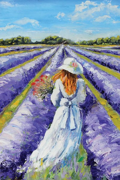 Herbs: Lavender Field by Vita Schagen