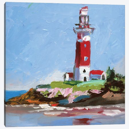 Lighthouse I Canvas Print #VSC28} by Vita Schagen Art Print