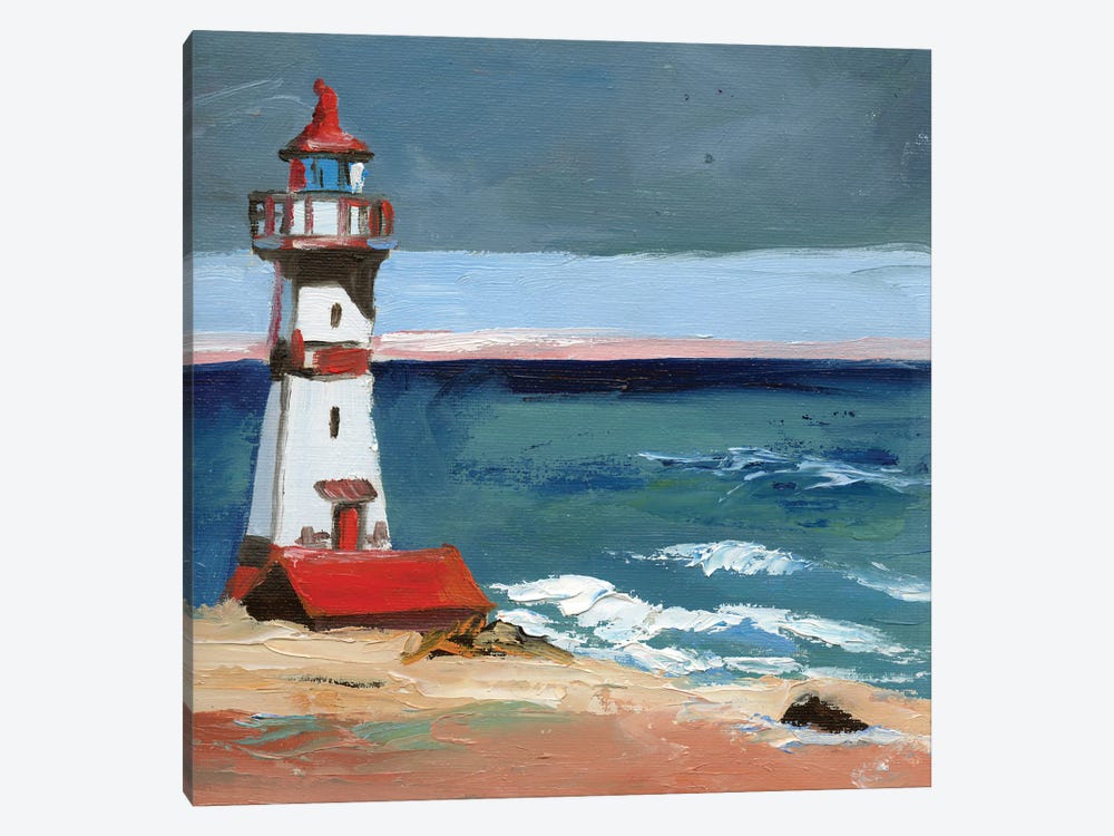 Lighthouse II by Vita Schagen 1-piece Canvas Art
